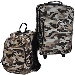 kids camo luggage